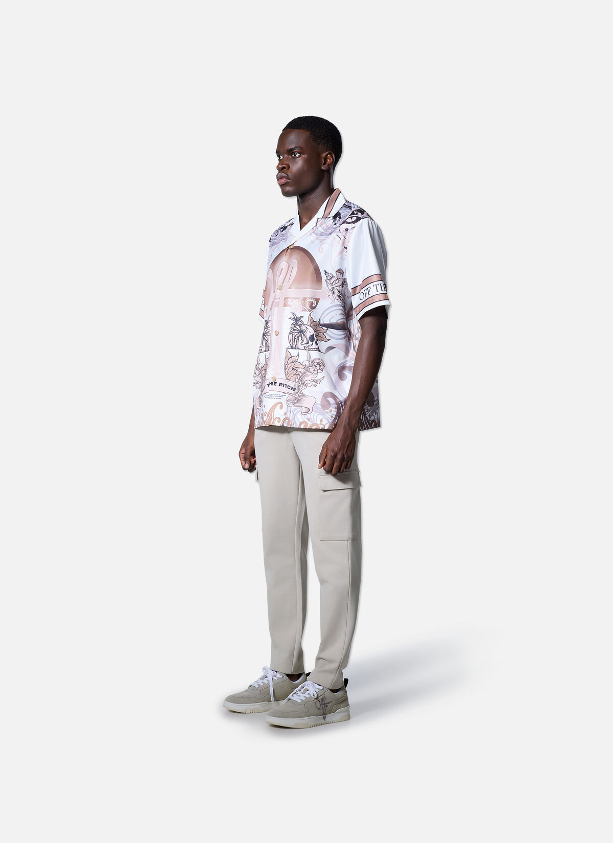 Hawaiian Bri Shirt, Crème, hi-res