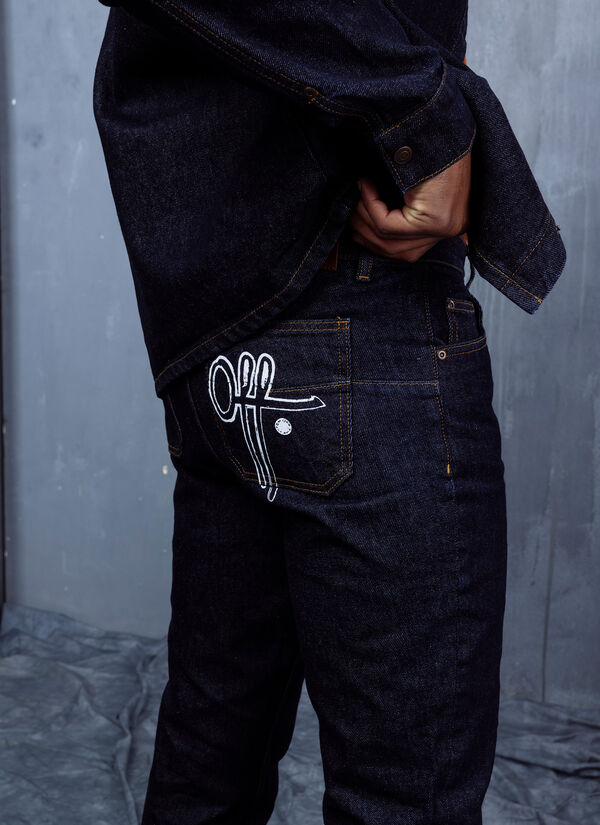 Double Faced Denim Jeans
