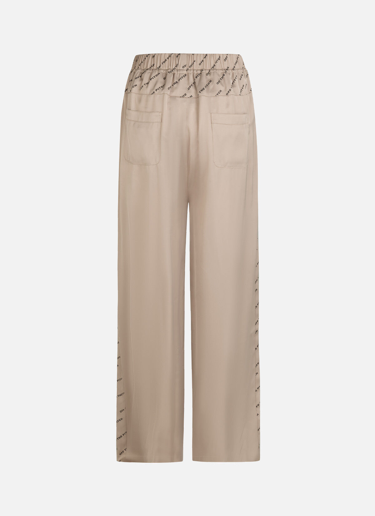 Satin Paige Pants, Sand, hi-res