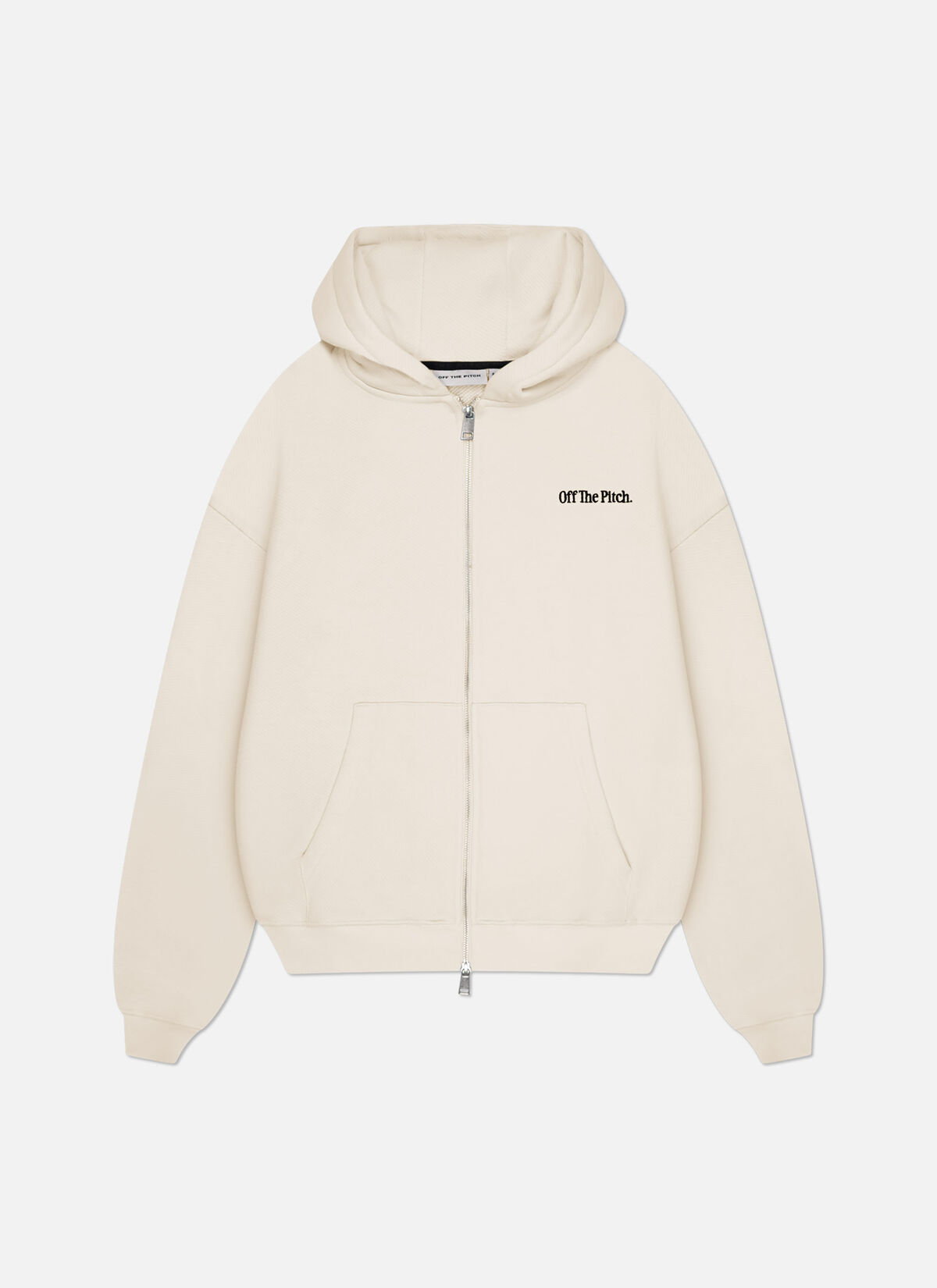 Wardrobe Essentials Full Zip, Off white, hi-res