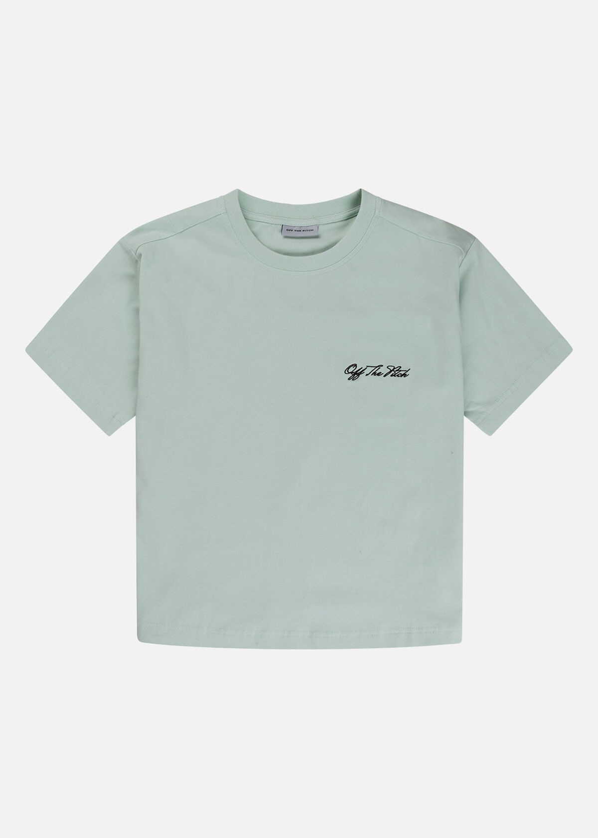 Script Regular T shirt, Green/Green, hi-res