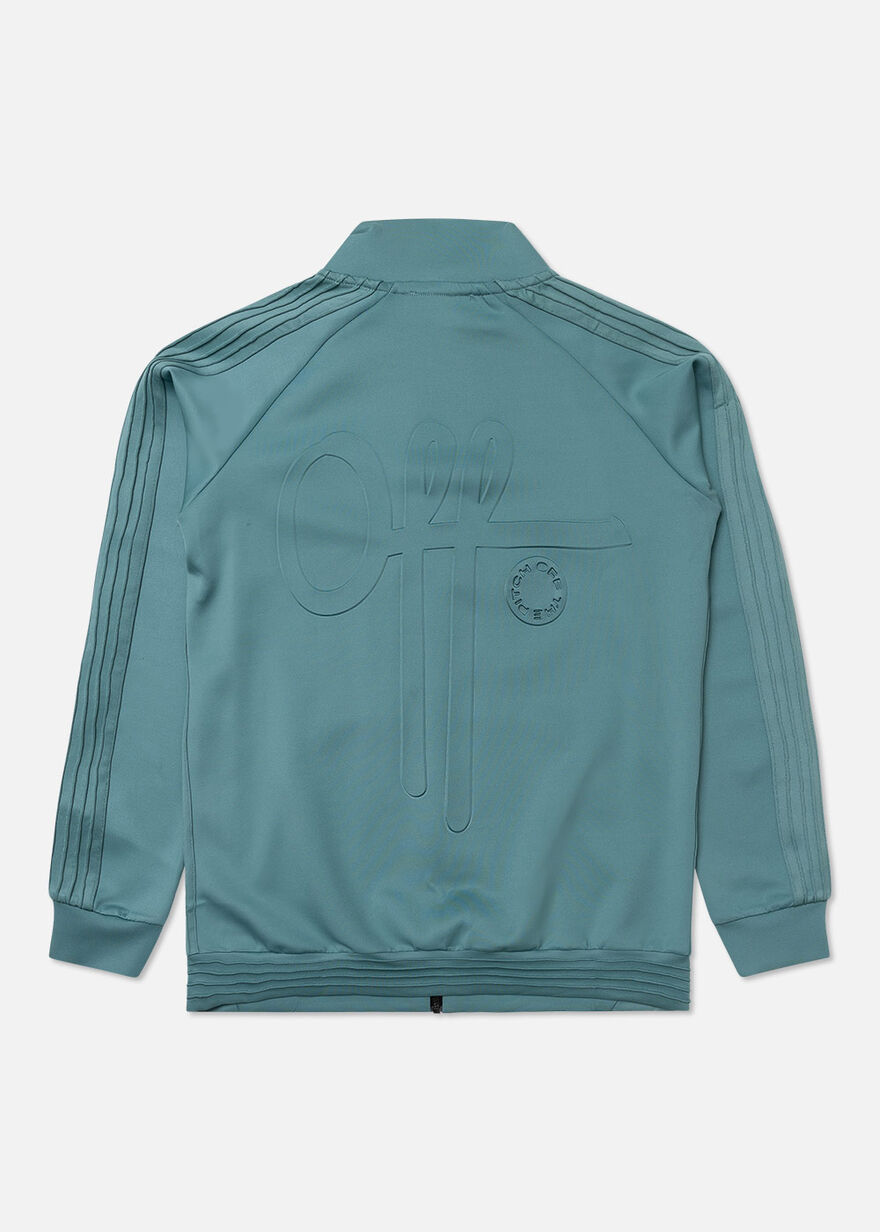 College Track Jacket, Turquiose, hi-res
