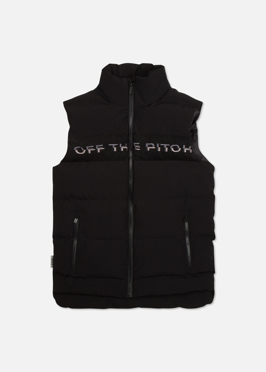 The Soul Down Gilet, Black, hi-res