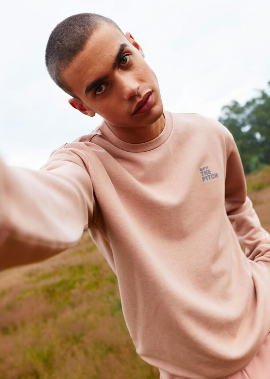 The Rebel Crewneck, Pink/Miscellaneous, hi-res