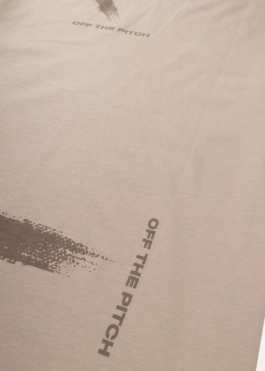 Direction Oversized Tee Unisex, Sand, hi-res