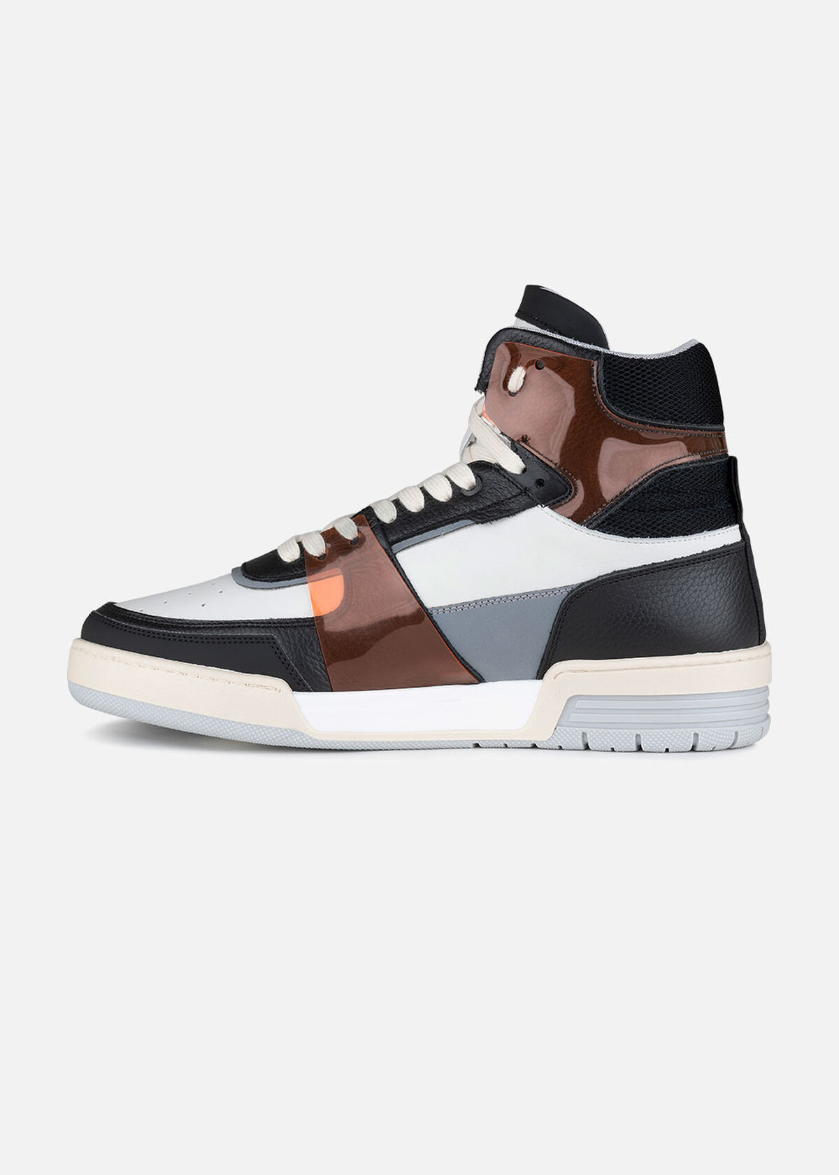 Basketta Hi BL, Black/Orange, hi-res