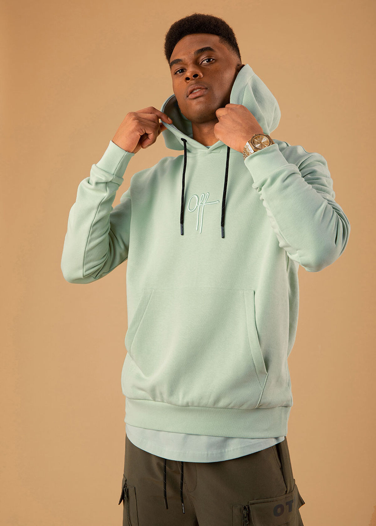 The Earth Hood - Mint - 100% Cotton, Green, hi-res