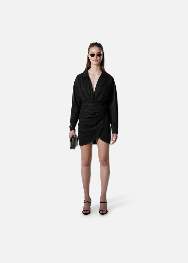 Pleated Vira Dress