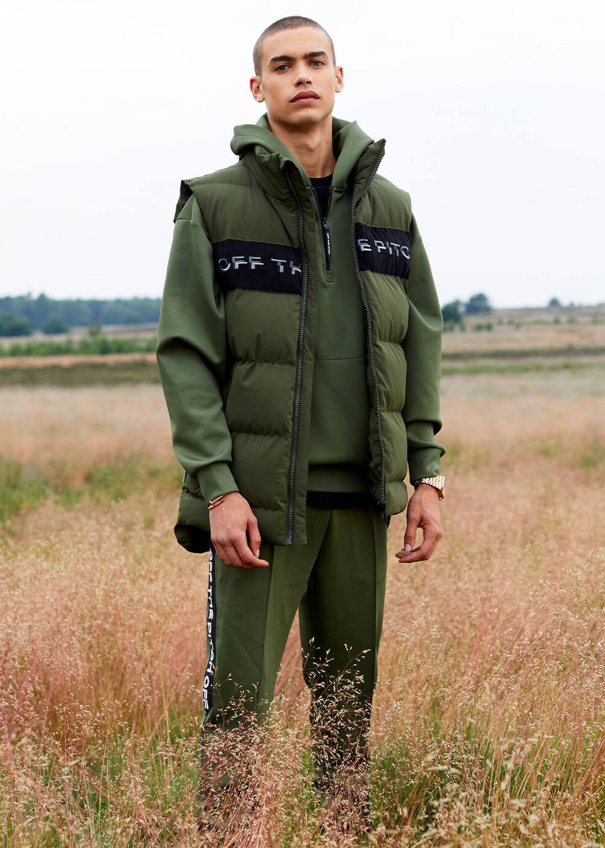 The Soul Down Gilet, Green/Miscellaneous, hi-res