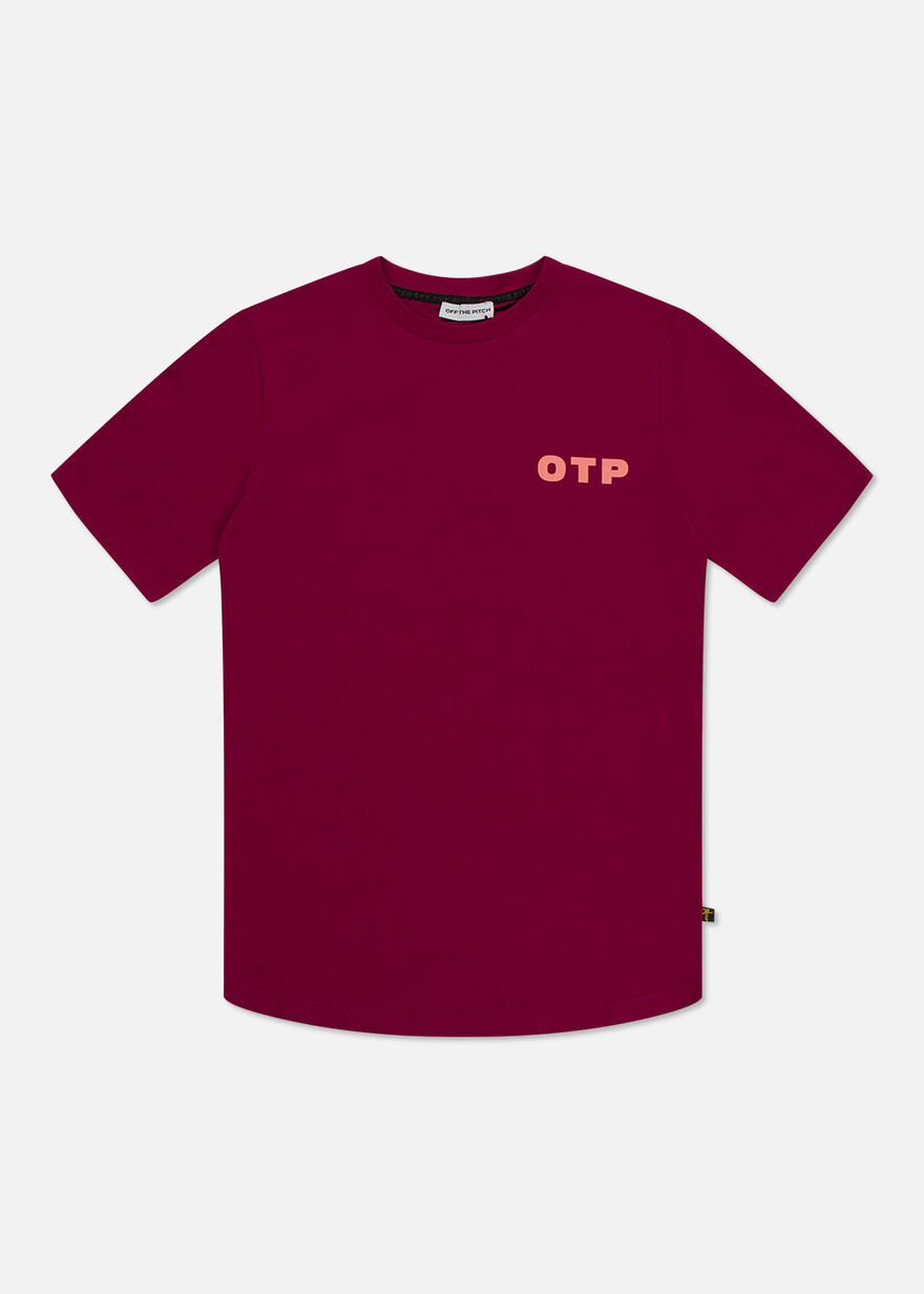 Outline Off - Dark green- 95% Cotton / 5% Elastane, Dark red, hi-res