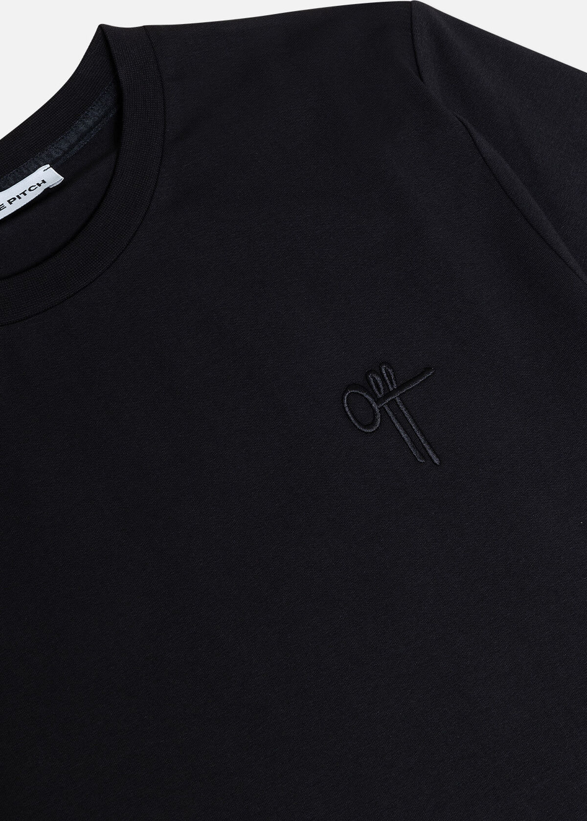 Gradient Backburn Slim Fit Tee, Black, hi-res