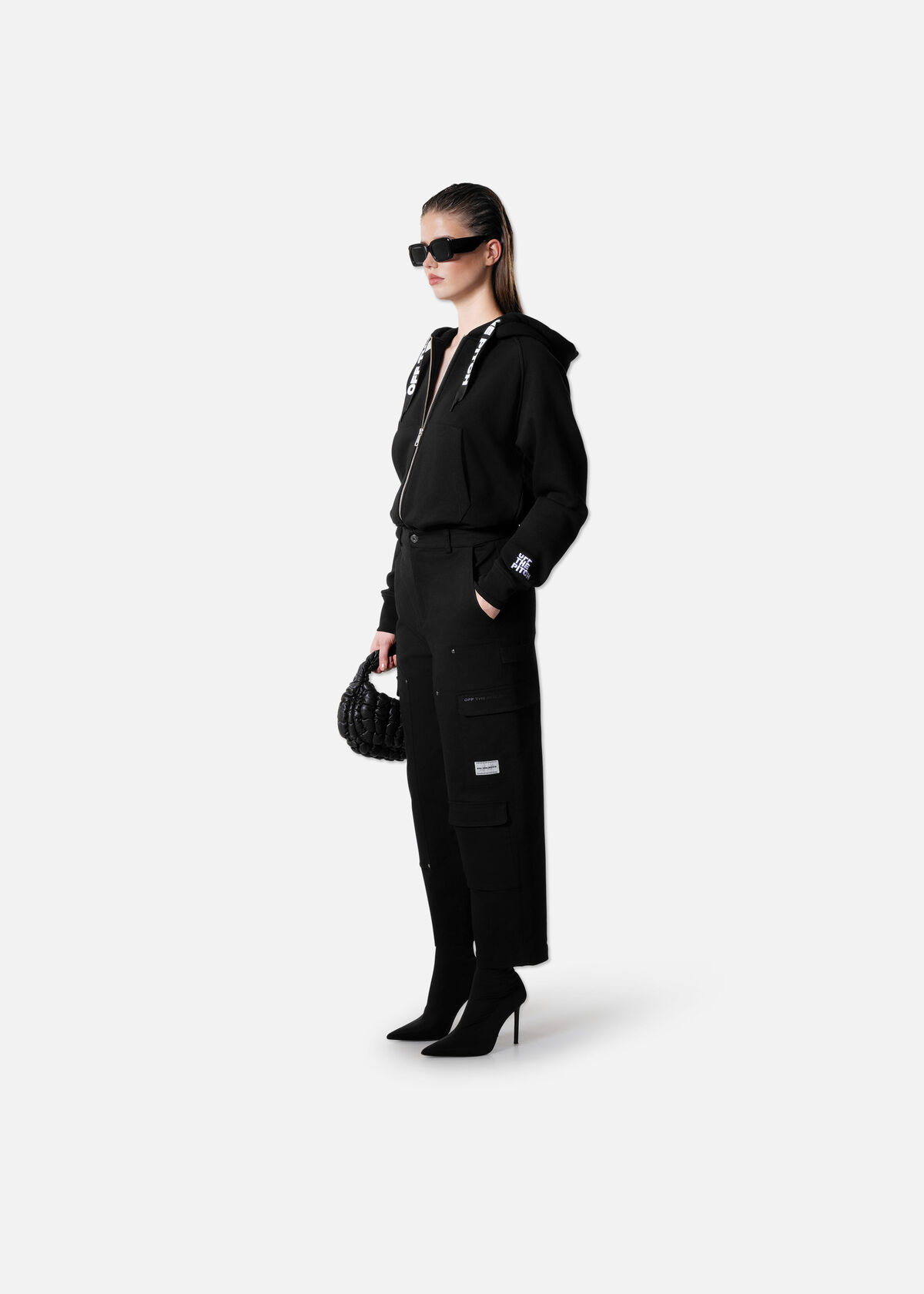 Carpenter Cargos, Black, hi-res