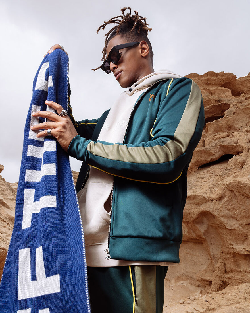 Canyon Track Suit, Dark green, hi-res
