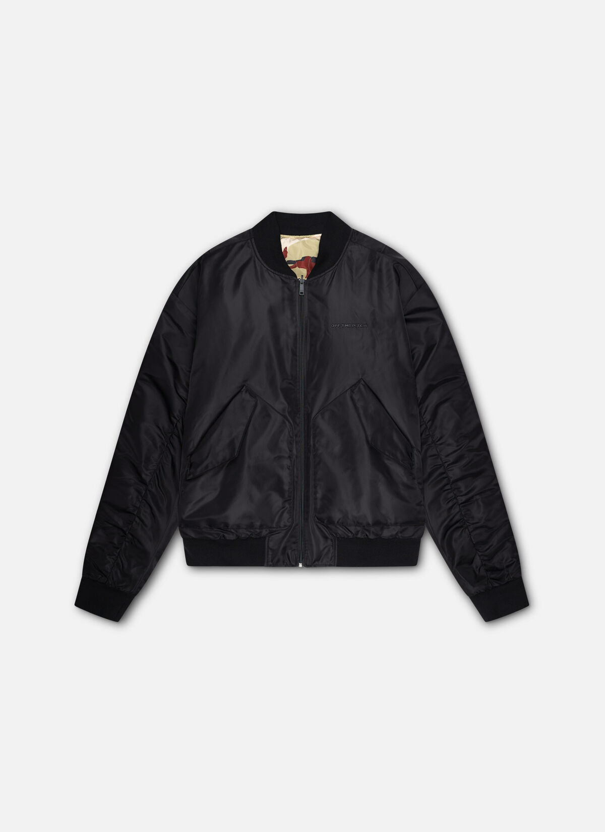 Reversible Bomber, Black, hi-res