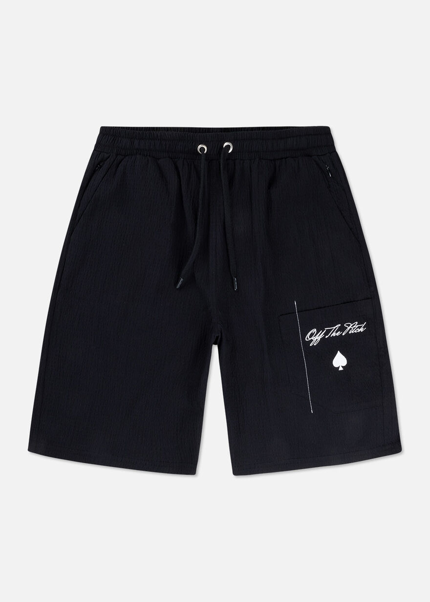 Script Ace Shorts, Black, hi-res