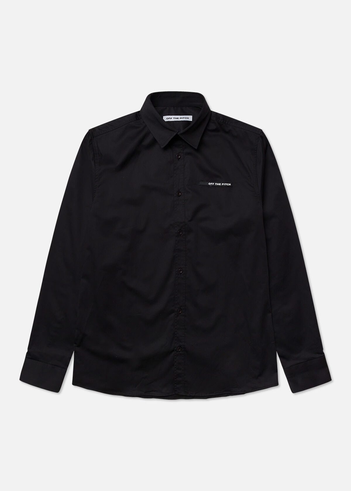 Monaco Shirt Slim Fit - 98% Cotton / 2% Elastane, Black, hi-res