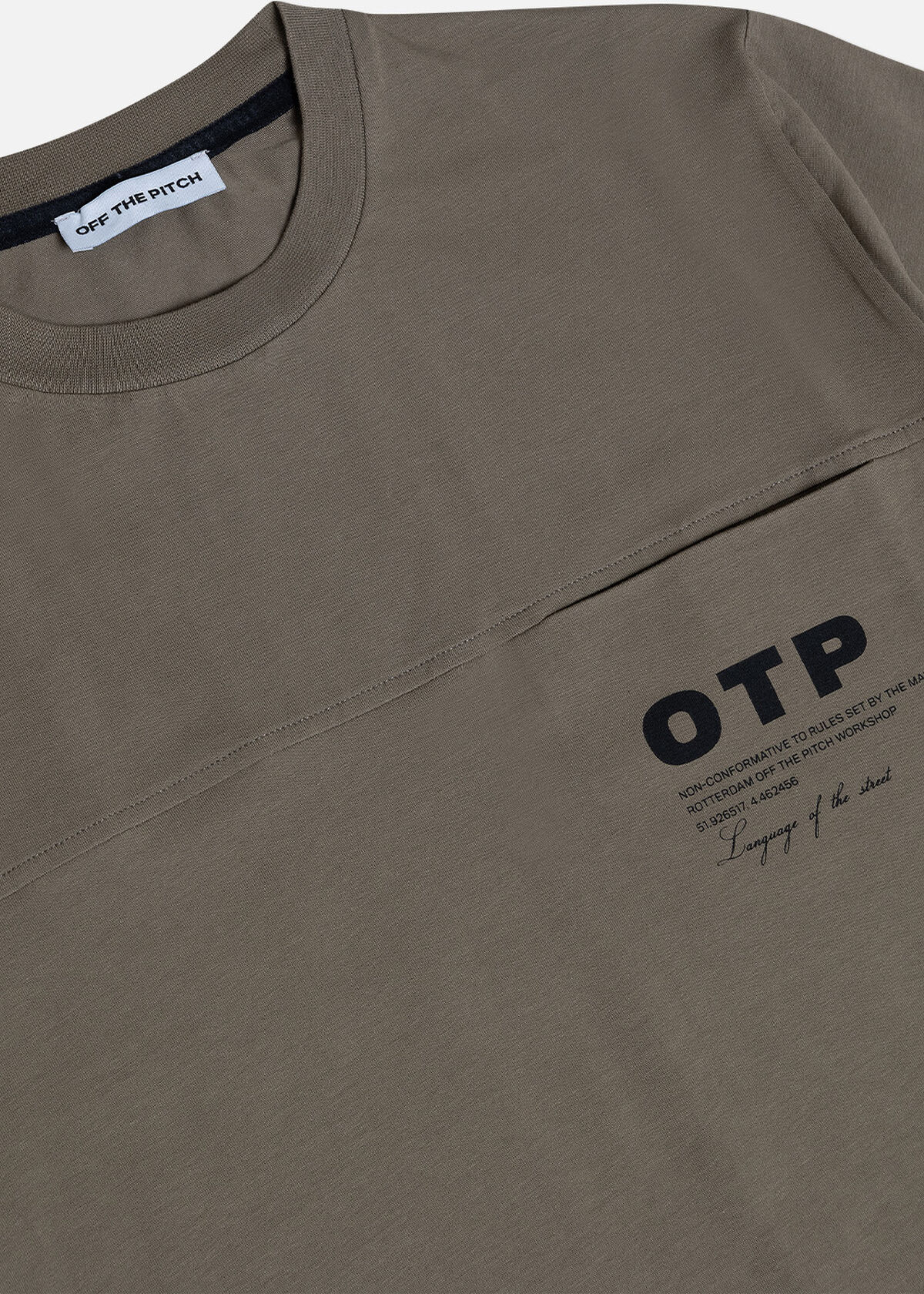 Script Regular Fit Te, Army green, hi-res