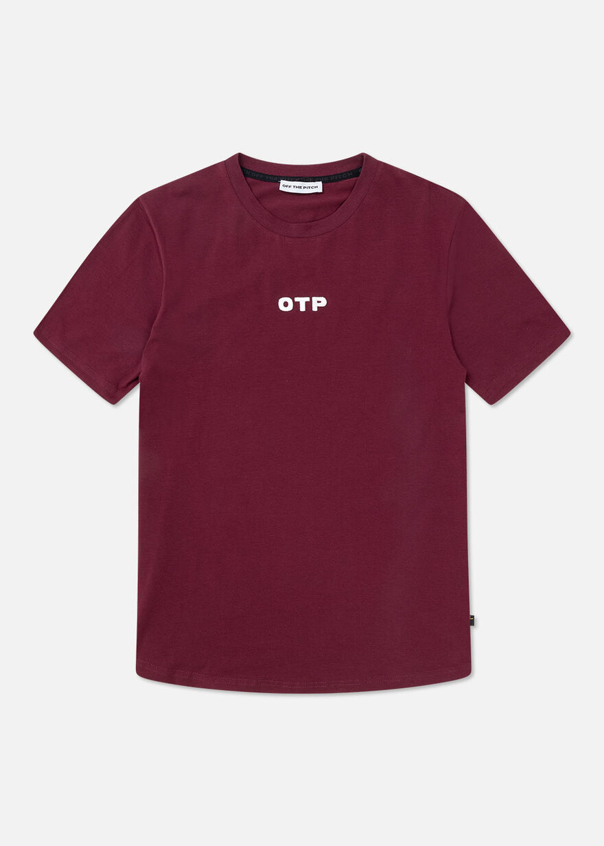 Slim Fit Tee Backburn Flash, Bordeaux, hi-res
