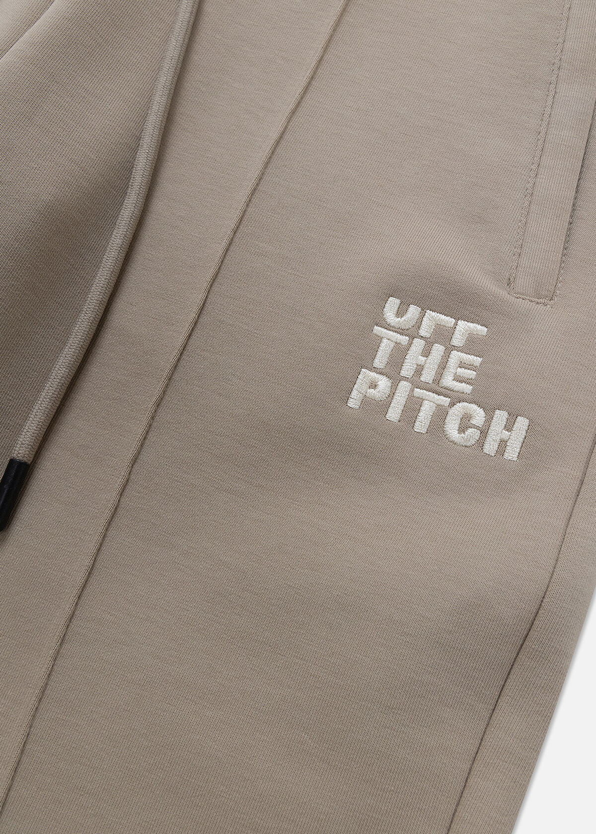 Offset Jogger Woman - 78% Cotton/17% Polyester/5% , Sand, hi-res