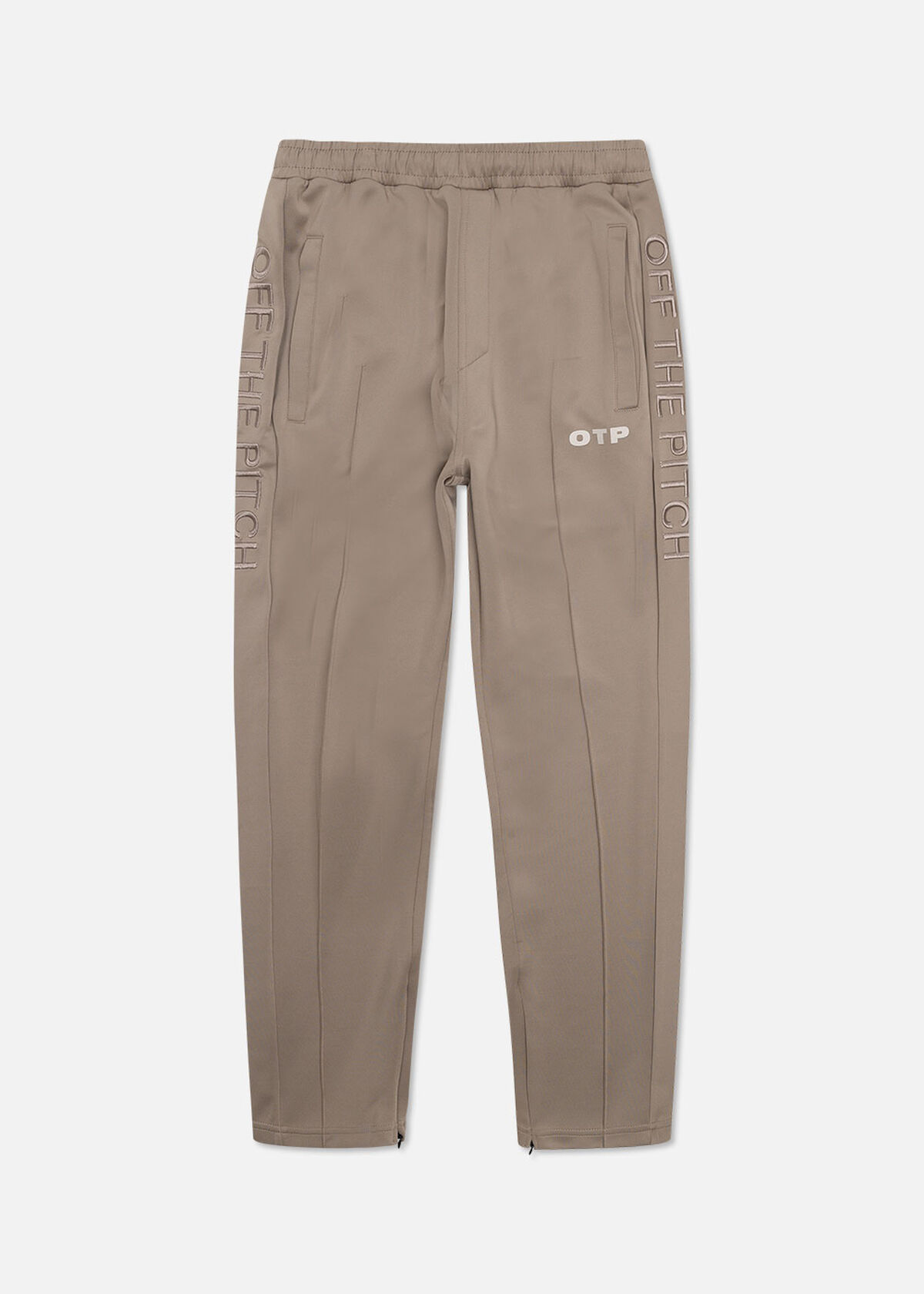 Leisure Track Pants - 95% Polyester / 5% Elastane, Sand, hi-res