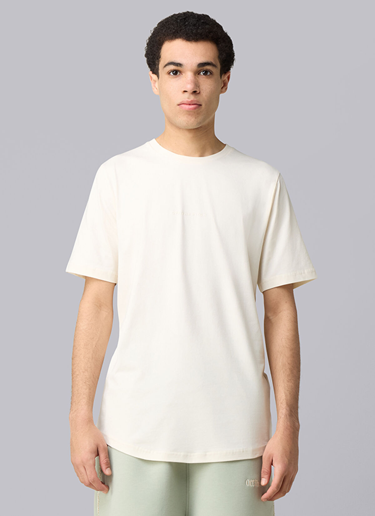 Botanic Slim Fit Tee, Off white, hi-res
