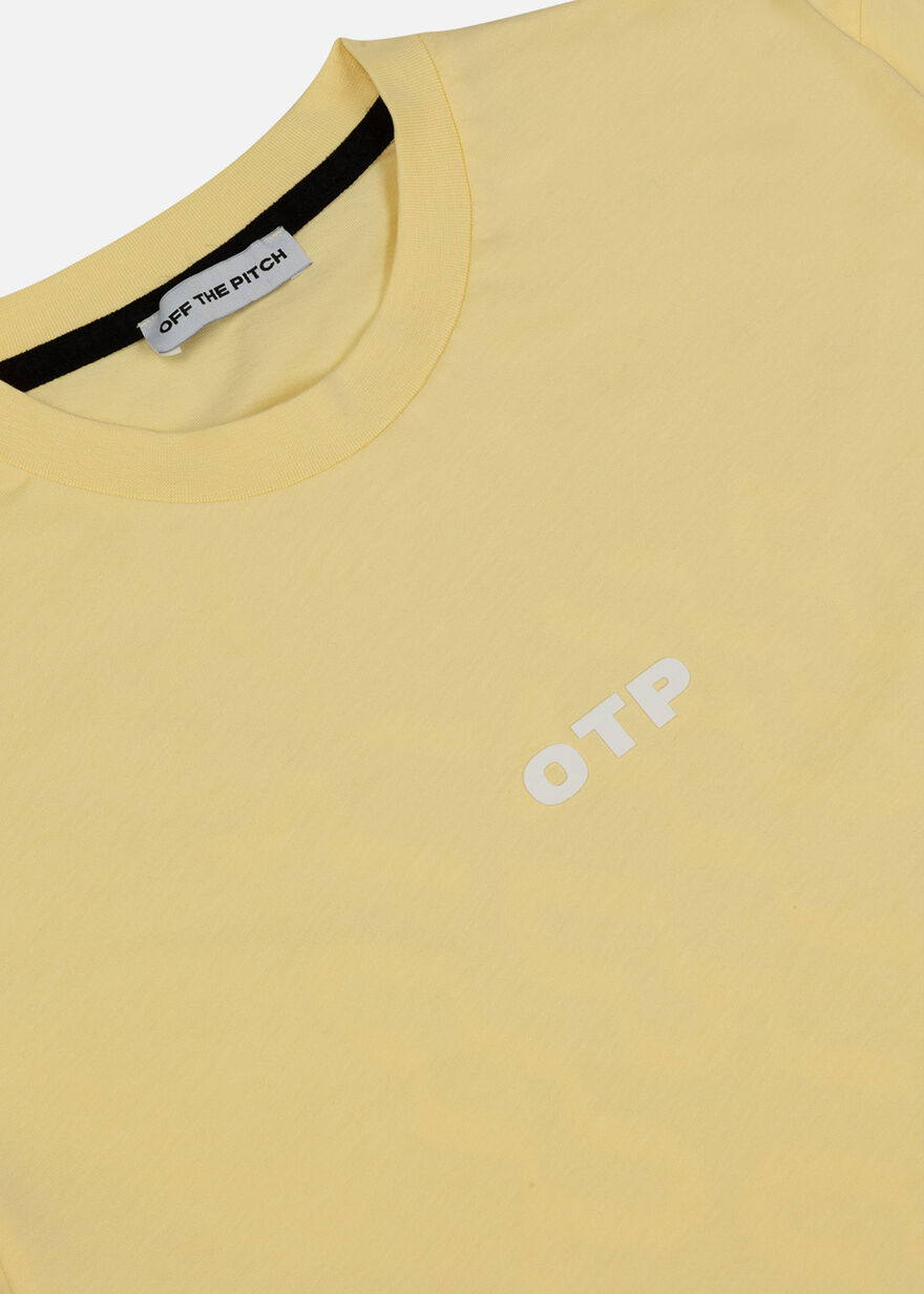 Backburn Regular Tee - 100% Cotton, Yellow, hi-res
