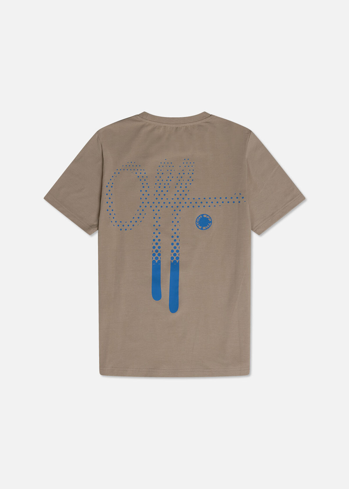 Dotted Fullstop Slim Fit Tee, Sand, hi-res