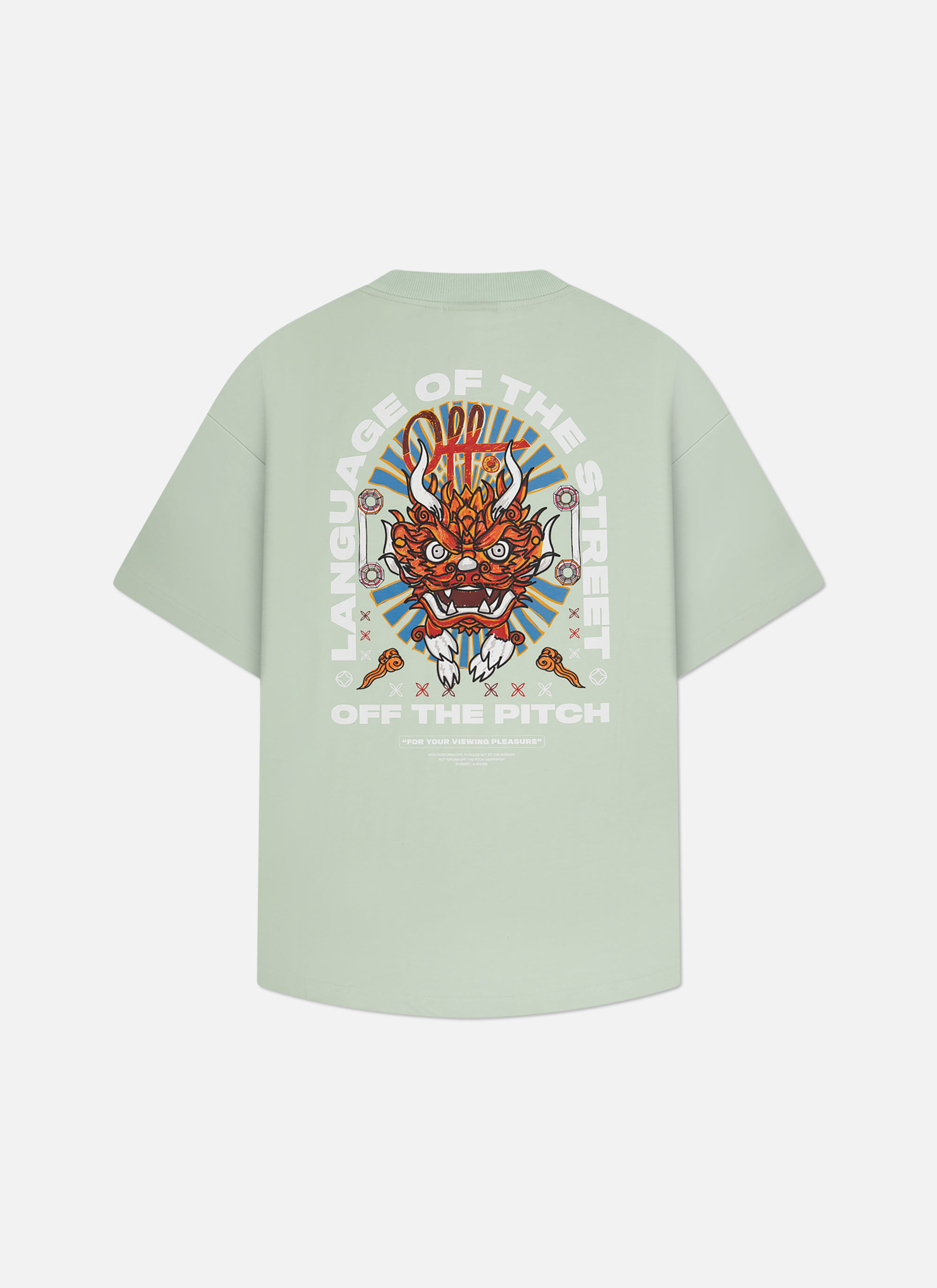Shop Dragon Oversized Tee | Off The Pitch