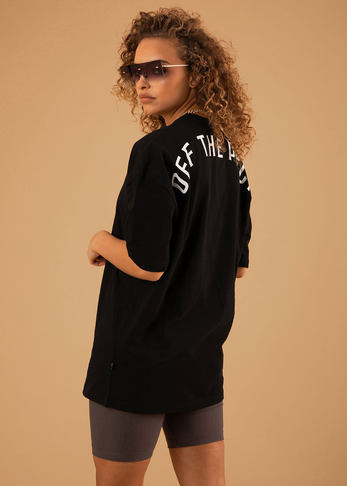 The Pitch 2.0 Oversized Tee - Black - 100% Cotton, Black, hi-res
