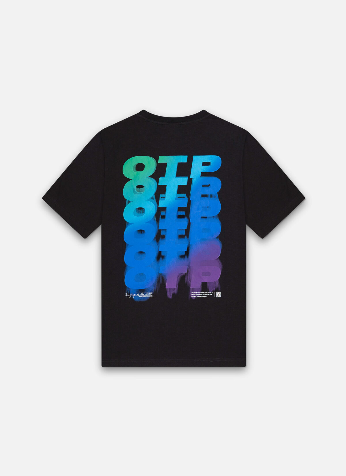 Spectrum Slim Fit Tee, Black, hi-res