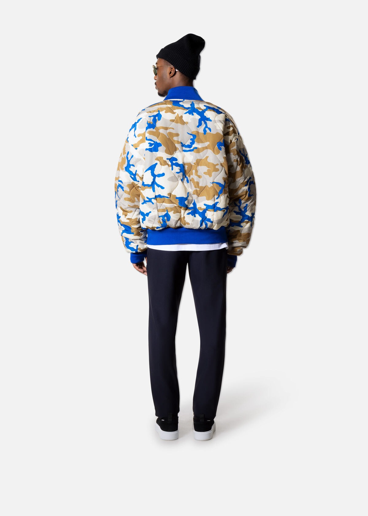 Reversible Bomber, Lead Blue, hi-res