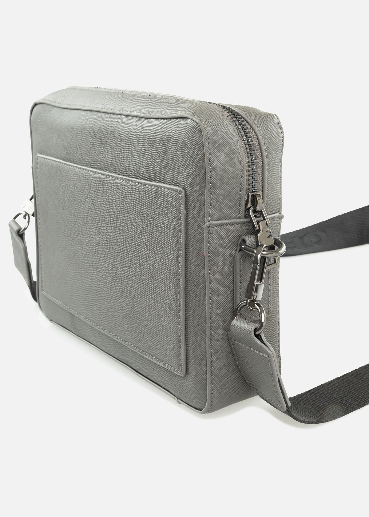 Saviano Messengerbag, Dark grey, hi-res