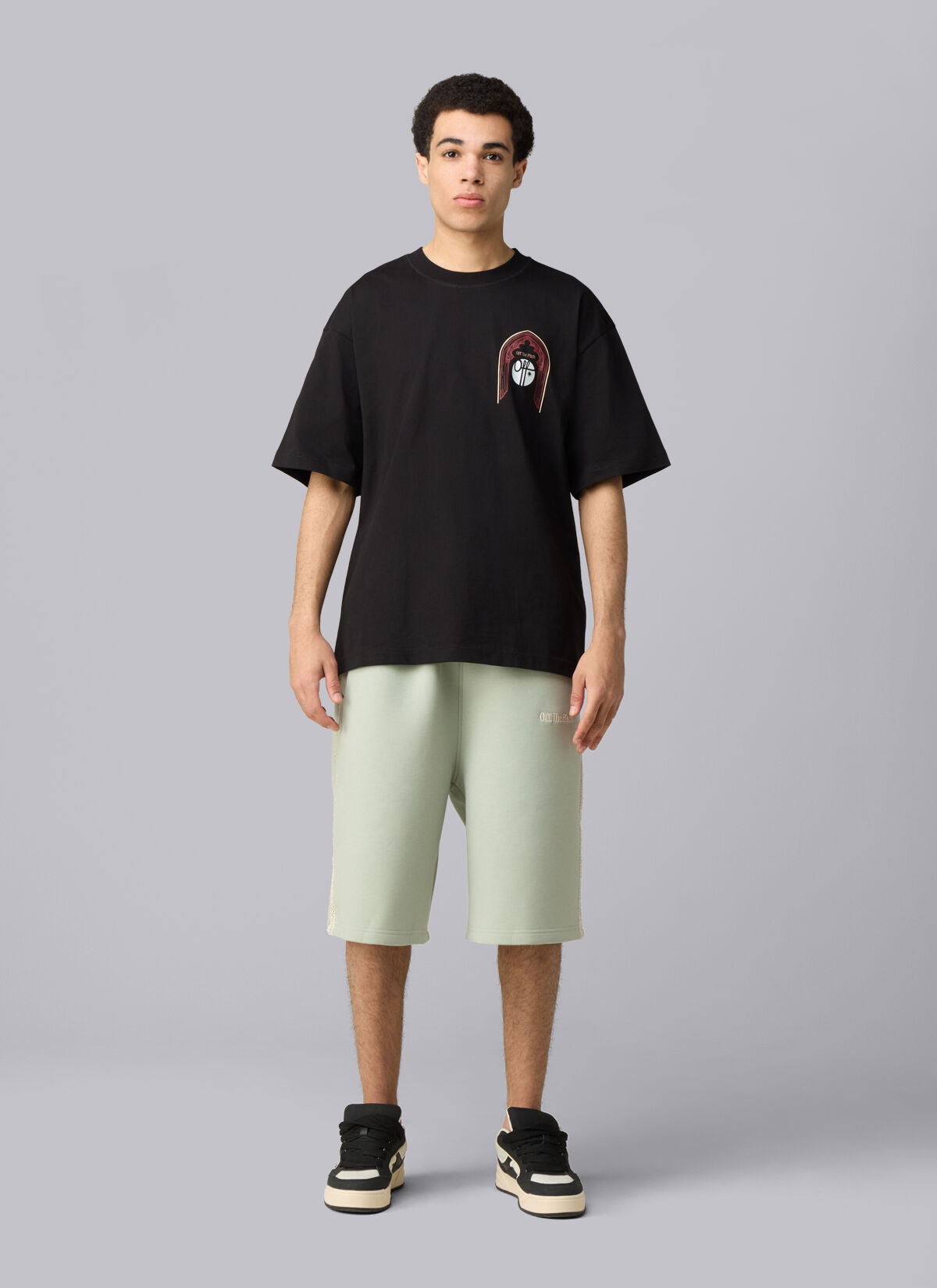 Sacred Loose Fit Tee, Black, hi-res