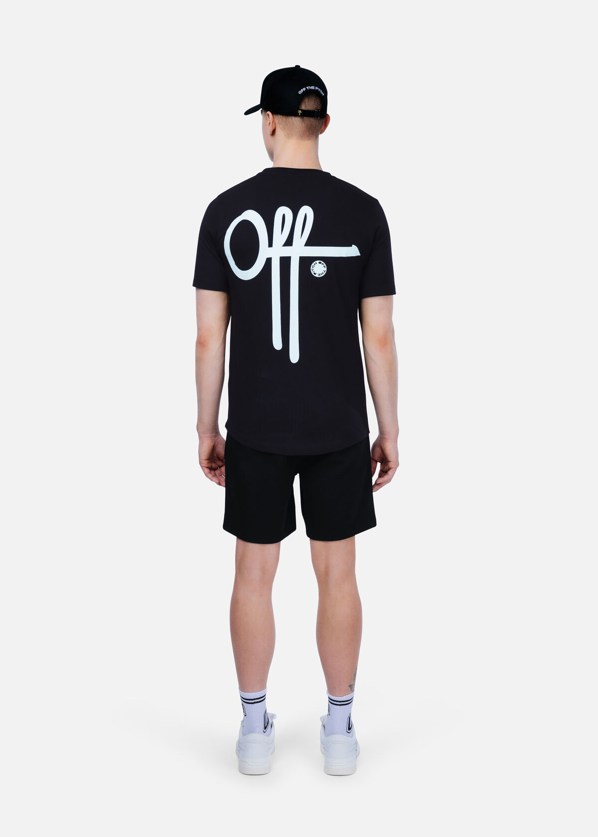 Fullstop Slim Fit Tee, Black, hi-res