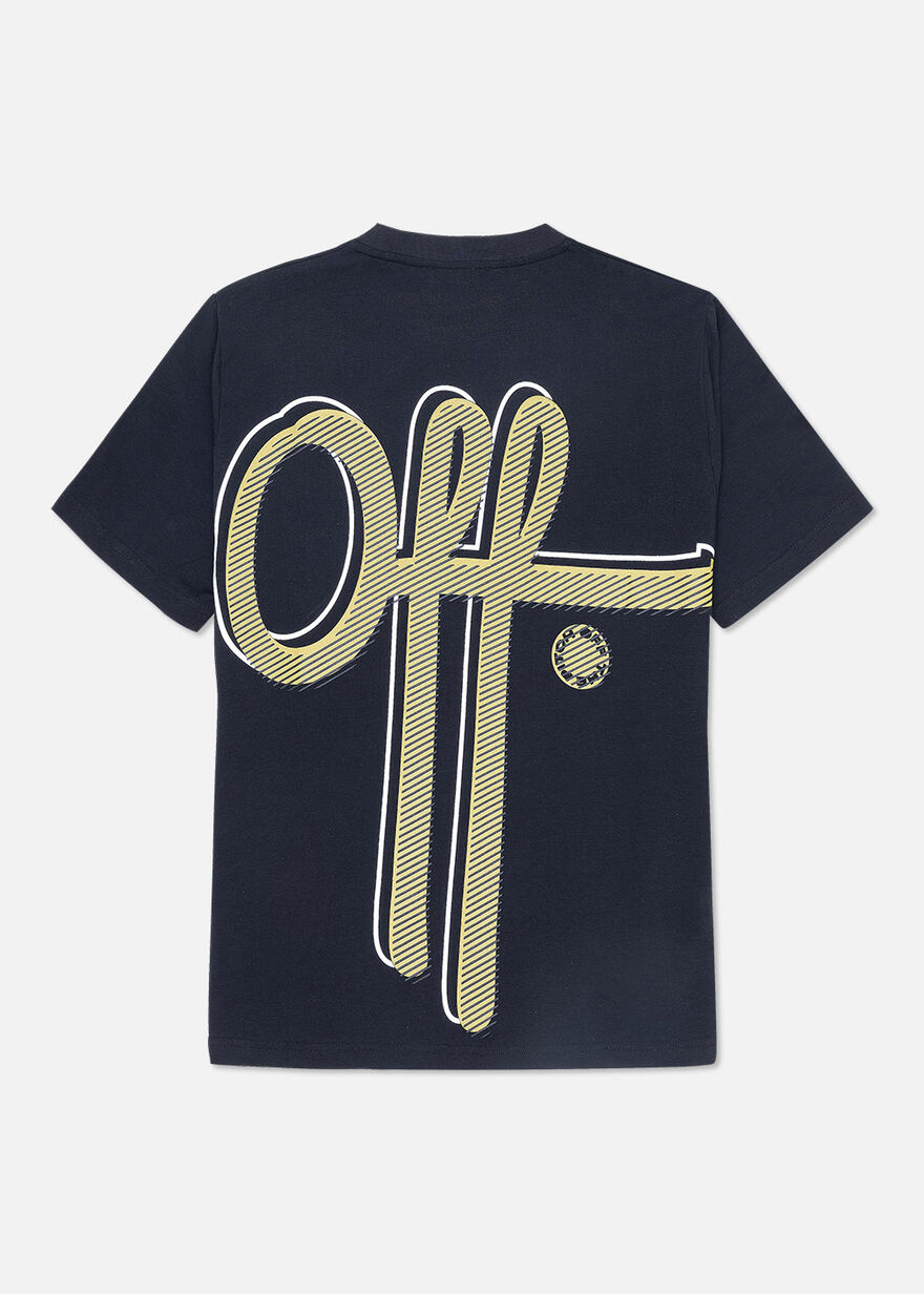 Off-road Regular Tee - 95% Cotton/5% Elastane, Black, hi-res