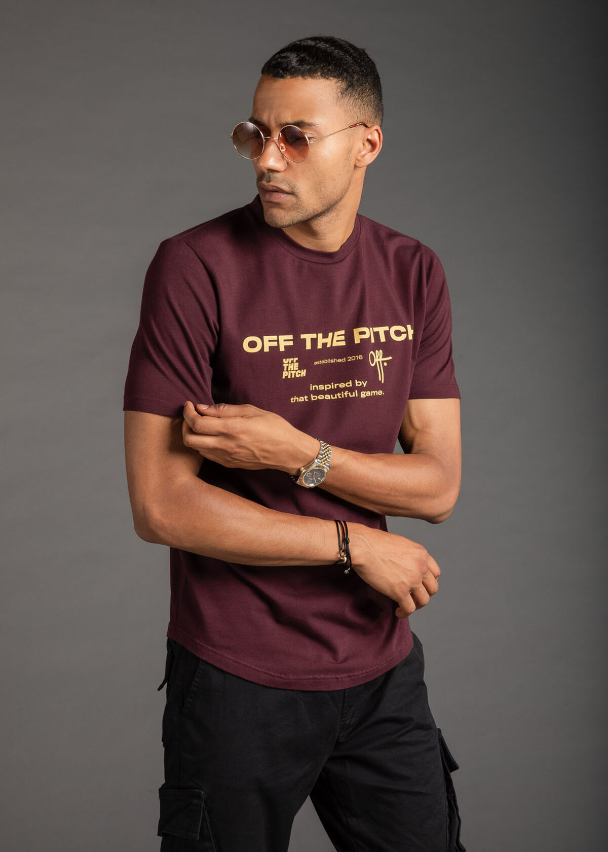 The Sage Tee, Brown, hi-res