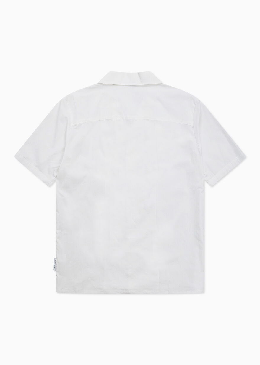 Rooftop Summer Shirt - 97% Polyester / 3% Elastane, Off white, hi-res