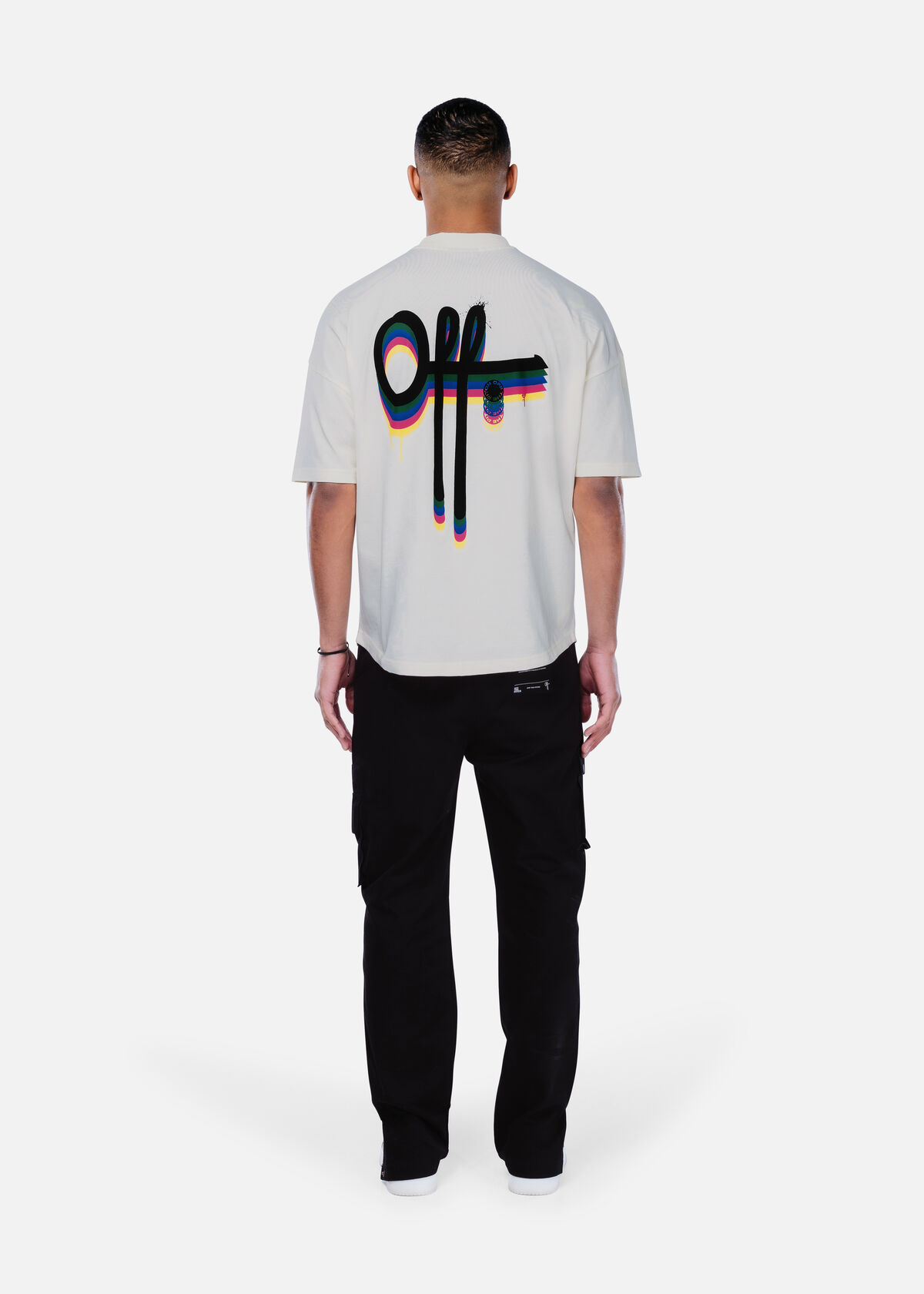 Carbon Oversized Tee, Off white, hi-res