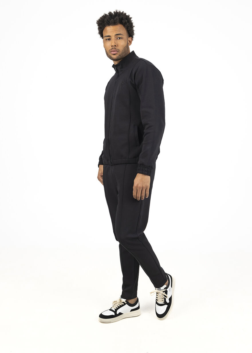 Gent Vest - 70% Viscose / 26% Polyester / 4% Elast, Black, hi-res