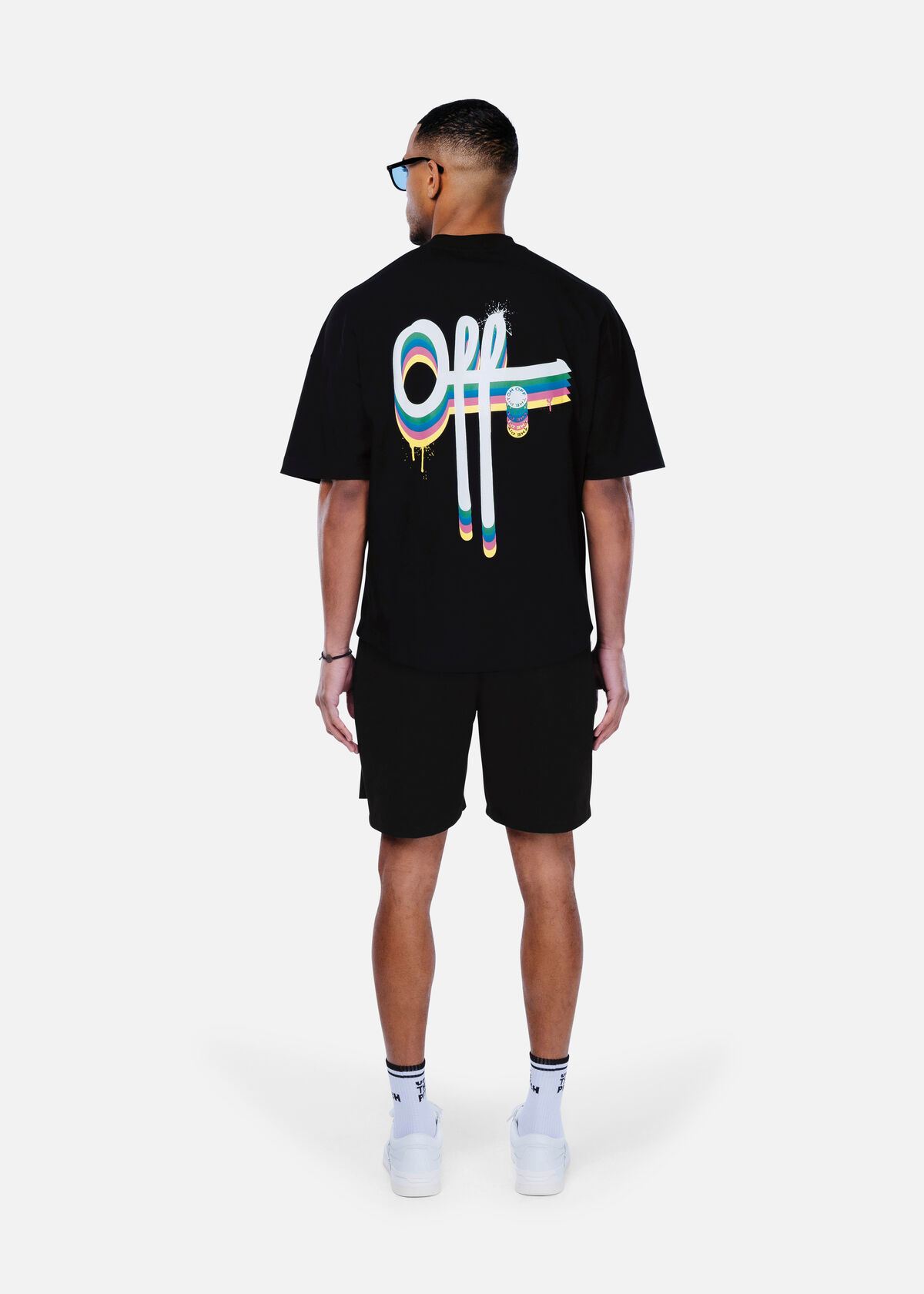 Carbon Oversized Tee, Black, hi-res