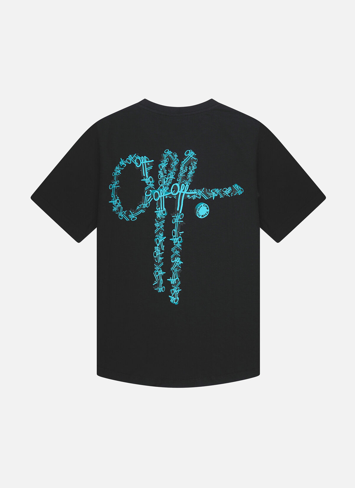 3D Off Slim Fit Tee, Black, hi-res