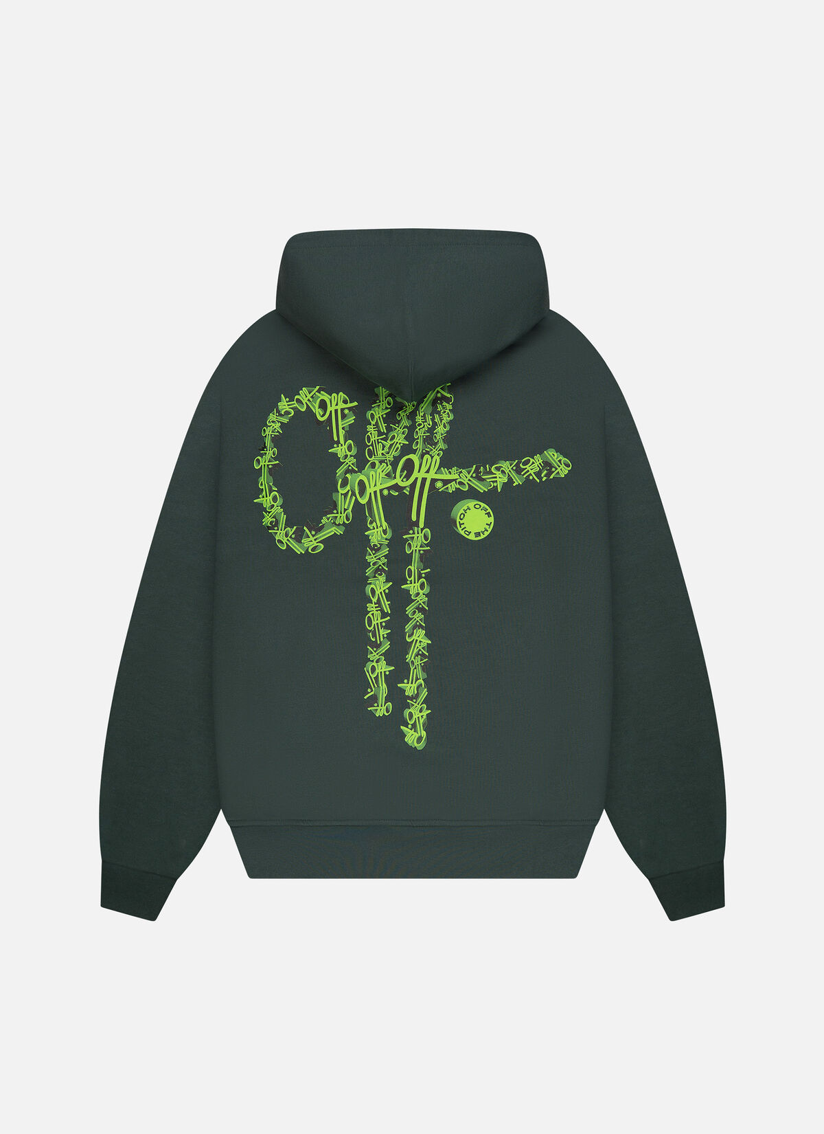 3D Off Hood, Forest Green, hi-res