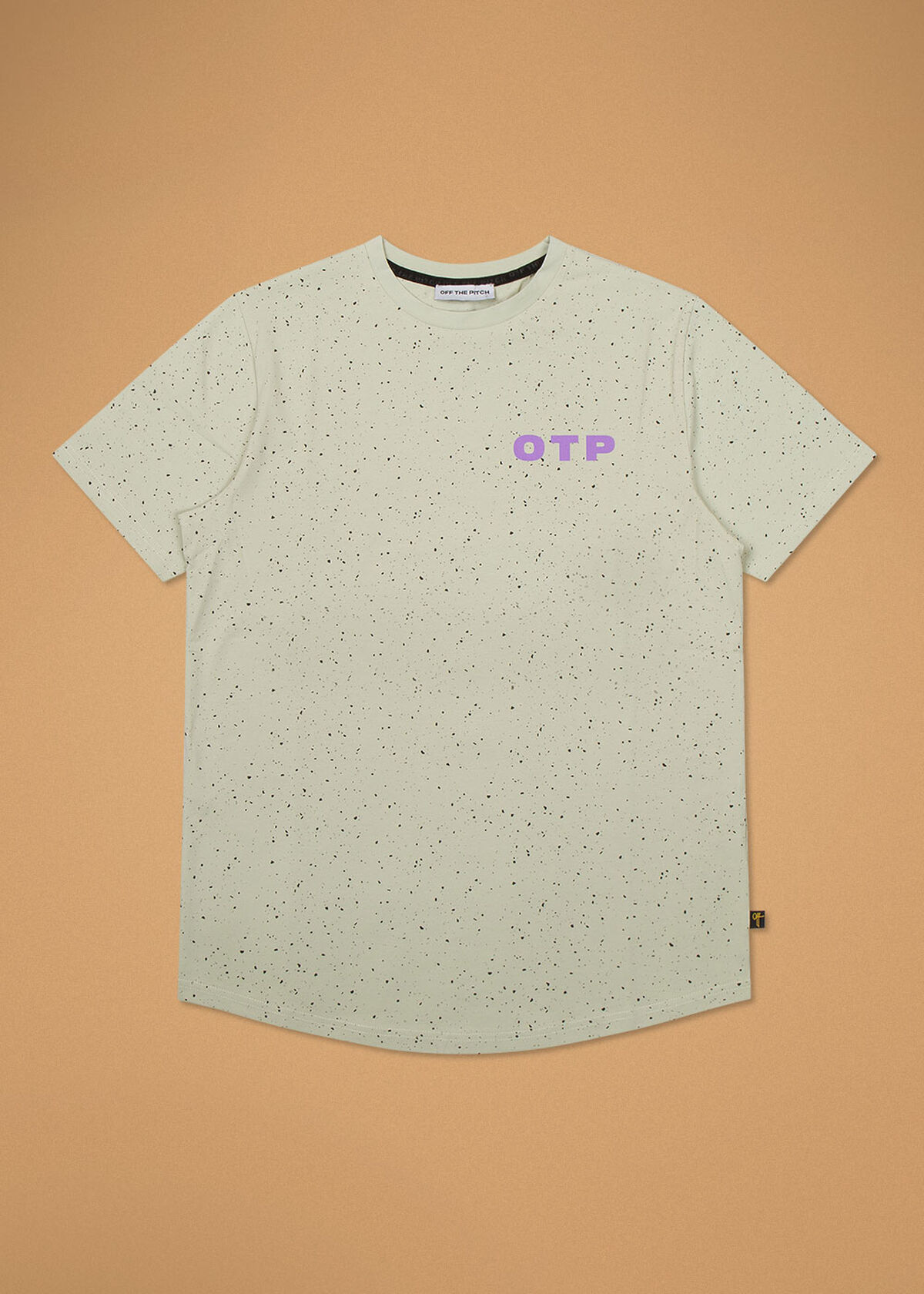 The Cosmic Slimfit Tee - Black - 95% Cotton 5% Ela, Green, hi-res