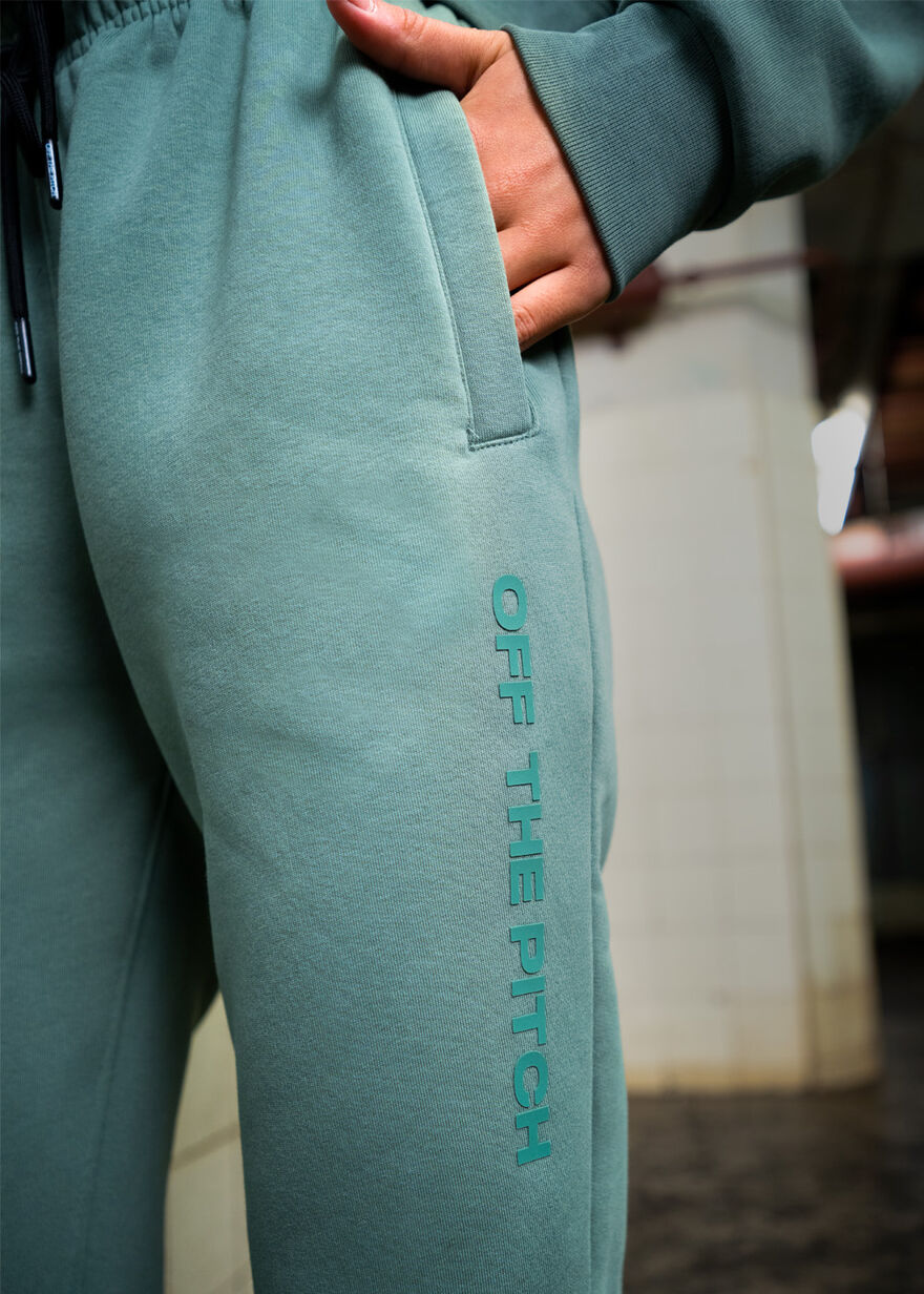Comfort Pants Women - 100% Cotton, Forest Green, hi-res