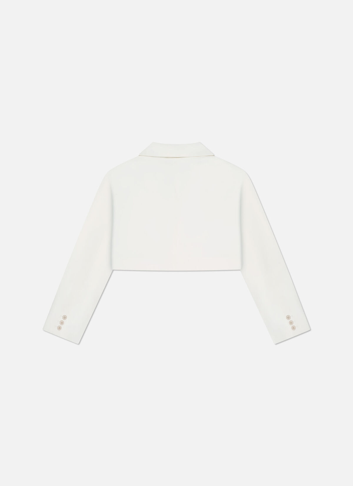 Lana Cropped Blazer, Off white, hi-res