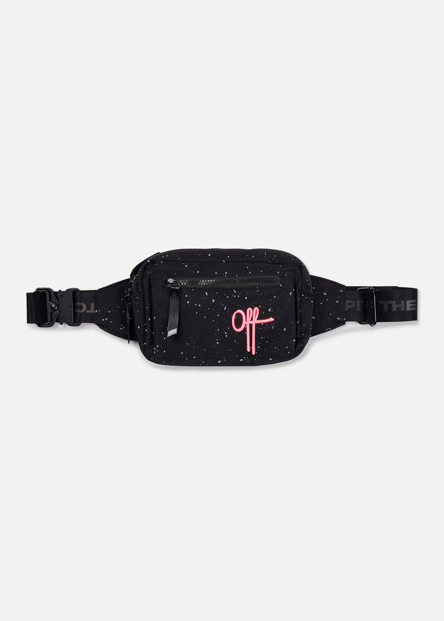 The Comet Belt bag- Black- 100% Polyester, Black, hi-res