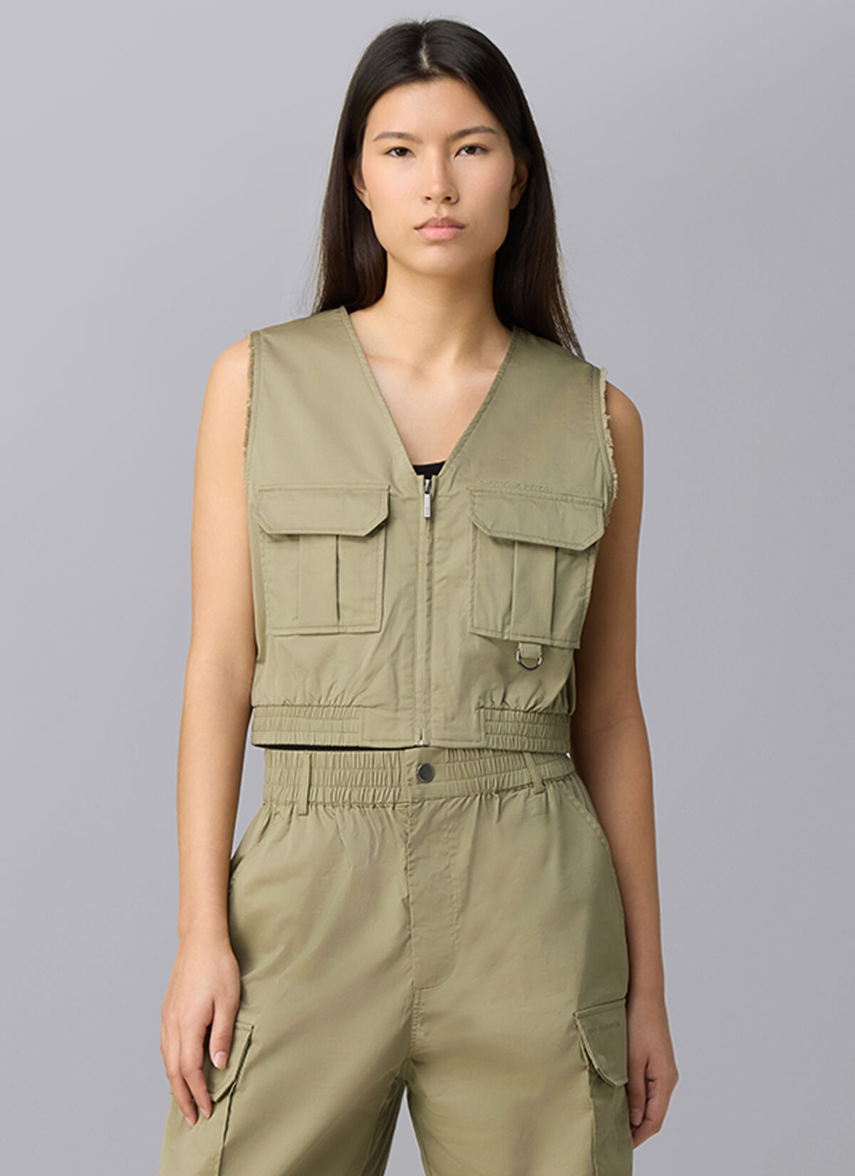 Utility Mira Vest, Neon Mint Green, hi-res