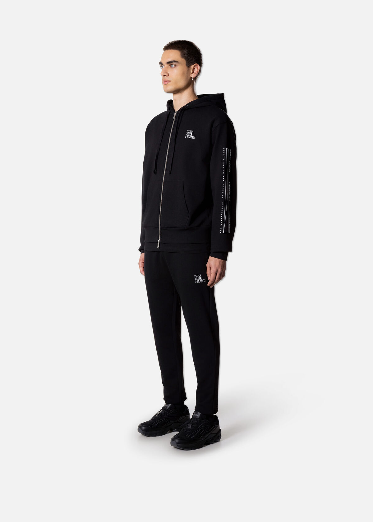 Outline Sweatpants, Black, hi-res