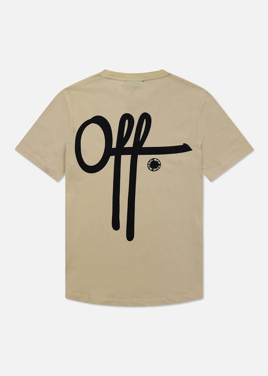 Fullstop Slim Tee 2.0 - 95% Cotton / 5% Elastane, Yellow, hi-res
