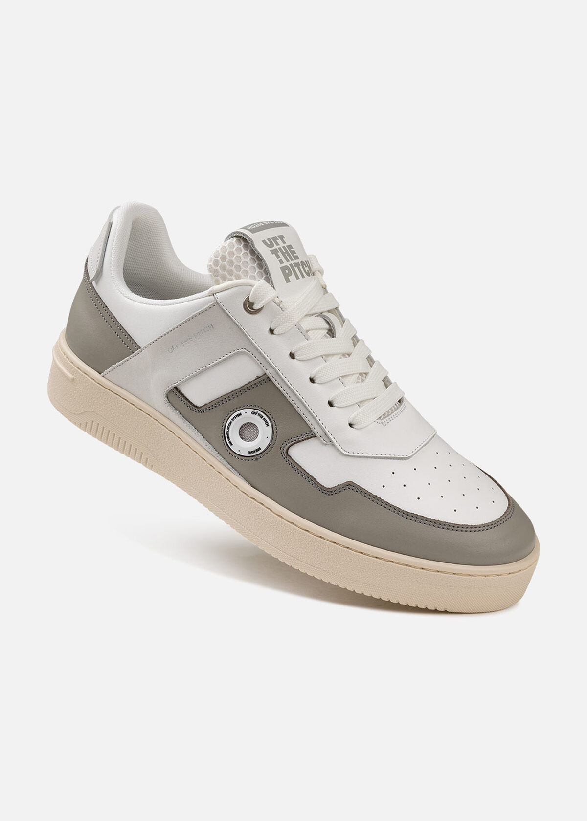 Sky Force - Leather / Nubuck, Grey/White, hi-res